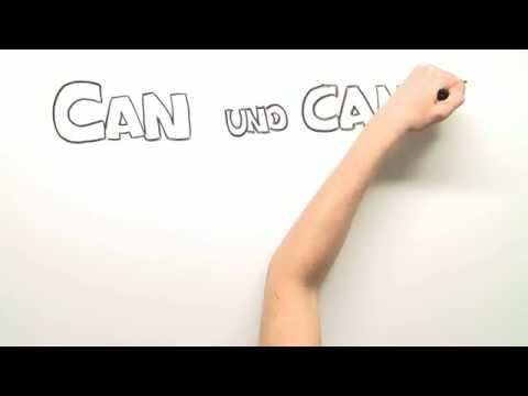 Das Modalverb "Can", die Verneinung "Can't" und ihre Verwendung | Englisch | Grammatik