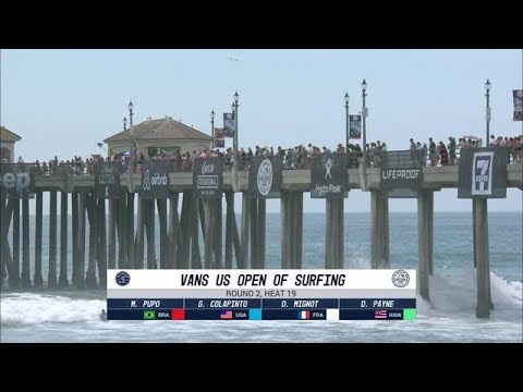Vans US Open of Surfing: Round Two, Heat 19