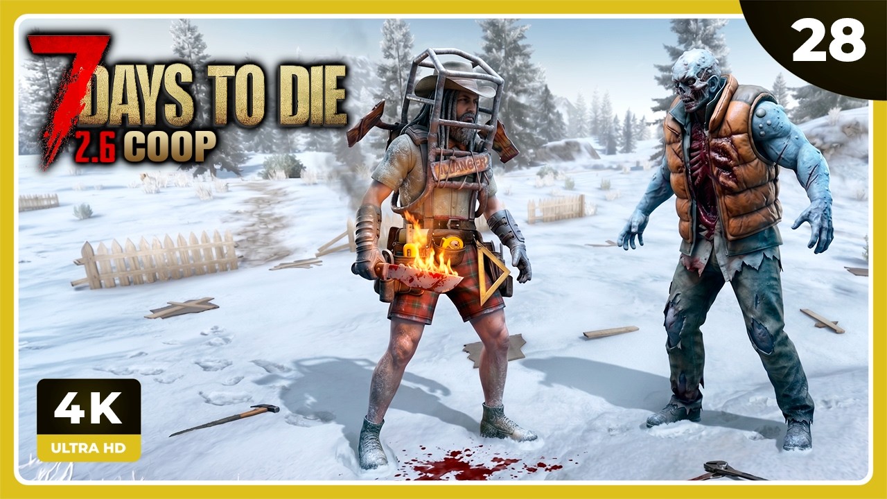 7D2D #28 | MISIONES EN LA NIEVE | 7 DAYS TO DIE Gameplay Español
