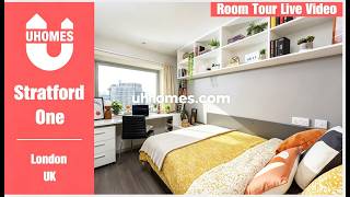 Stratford One - A Modern Student Accommodation in London - Room Tour