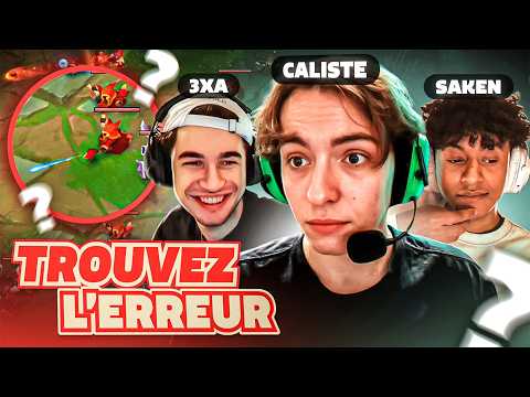Trouvez L'ERREUR version League of Legends ! (Ft. Caliste, Saken & 3XA)