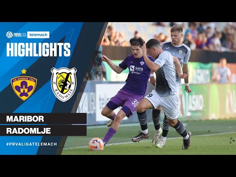 Maribor 3 – 1 Radomlje | 10. krog 2023/24 #PrvaLigaTelemach