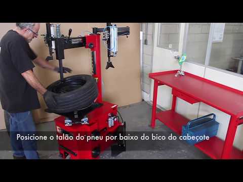 Desmontadora de Pneus EBERLIN - Superbox Pneumática RunFlat