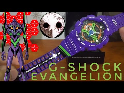 G-Shock GA-110EV-6AJR Evangelion Genesis UNBOXING/REVIEW - Bonus Project EVA 500