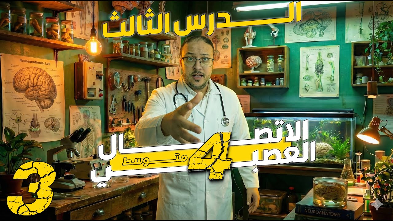 الاتصال العصبي : الدرس الثالث ، الحركة اللاارادية ، المنعكس ، دروس العلوم رابعة متوسط