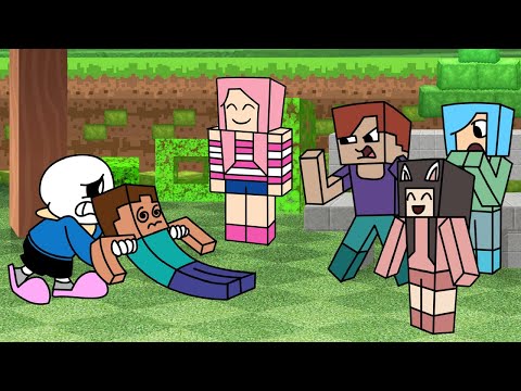 Minecraft Tale Part 3【 Minecraft Animation - Undertale Animation 】