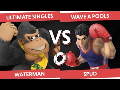 Overdrive 11 - Isle of Man SSBU - Wave A Pools - Waterman (D.K.) vs Spud (Little Mac, Mii Brawler)