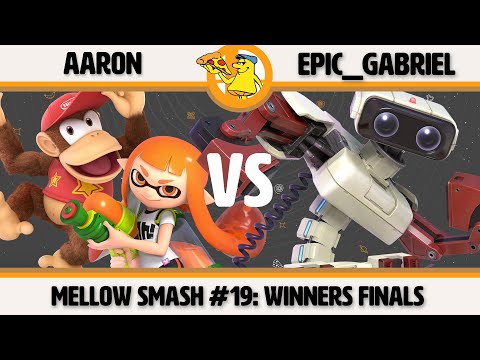 Mellow Mushroom SSBU #19 - Aaron (Inkling/Diddy) vs Epic_Gabriel (ROB) Smash Ultimate Winners Finals