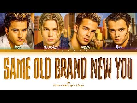 A1 - Same Old Brand New You (Color Coded Lyrics Eng)