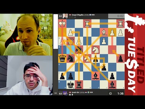 Crazy ATTACK! GM Zhigalko Sergei vs GM Anish Giri