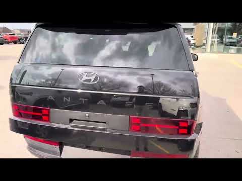 2025 Hyundai Santa Fe XRT AWD in Black for sale at Finch Hyundai in London, ON