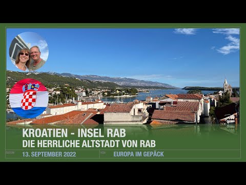 Die herrliche Altstadt von Rab