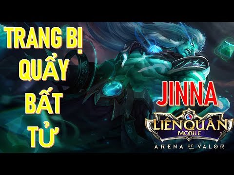 Đại sư JINNA thánh quẩy bất tử giao tranh với trang bị mùa 9 Liên quân mobile