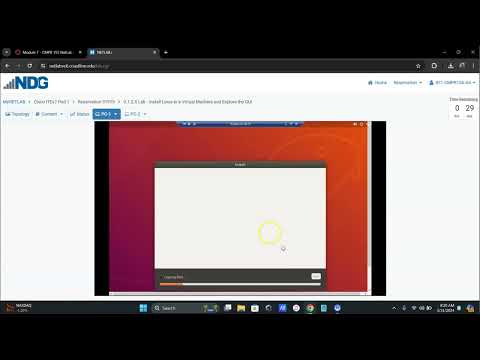 Install Linux in a Virtual Machine and Explore the GUI