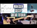 How to play Måneskin GOSSIP Guitar Tutorial Lesson