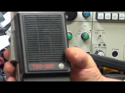 Realistic TRC1001 CB27/81 UK FM CB radio handheld - On The Air test