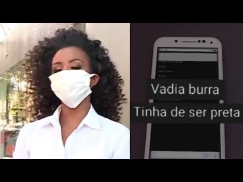 Mensagens Racistas enviadas para Rainha do Carnaval de BH " você é uma macaca, arrogante, idiota"