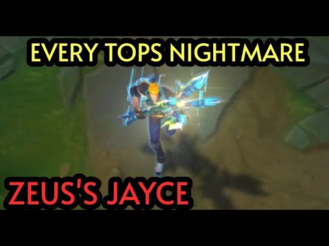 How T1 Zeus Makes Jayce OP , But Others Can't!