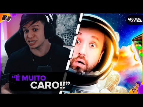 ARUAN REAGE: PC da NASA 2023! (COISA DE NERD) - Cortes do Aruan