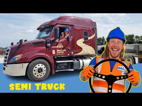 Semi Trucks for Kids | Learn about Semi Trucks for Toddlers