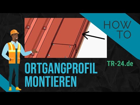 How To: Installing a gable end profile - this is how it's done