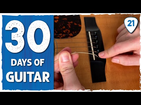Day 21 - SIMPLE Guitar Maintenance [30 Days of Guitar]