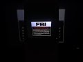 FBI Warning Screen 1982 1988 International Video Entertainment