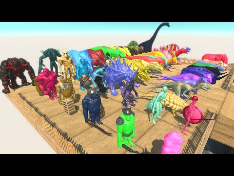 All Unit Color Championship - Animal Revolt Battle Simulator