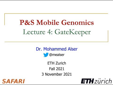 Mobile Genomics Course - Meeting 4: GateKeeper (Fall 2021)