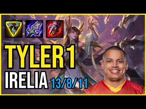 Tyler1 - IRELIA vs. RUMBLE Top | NA Diamond II