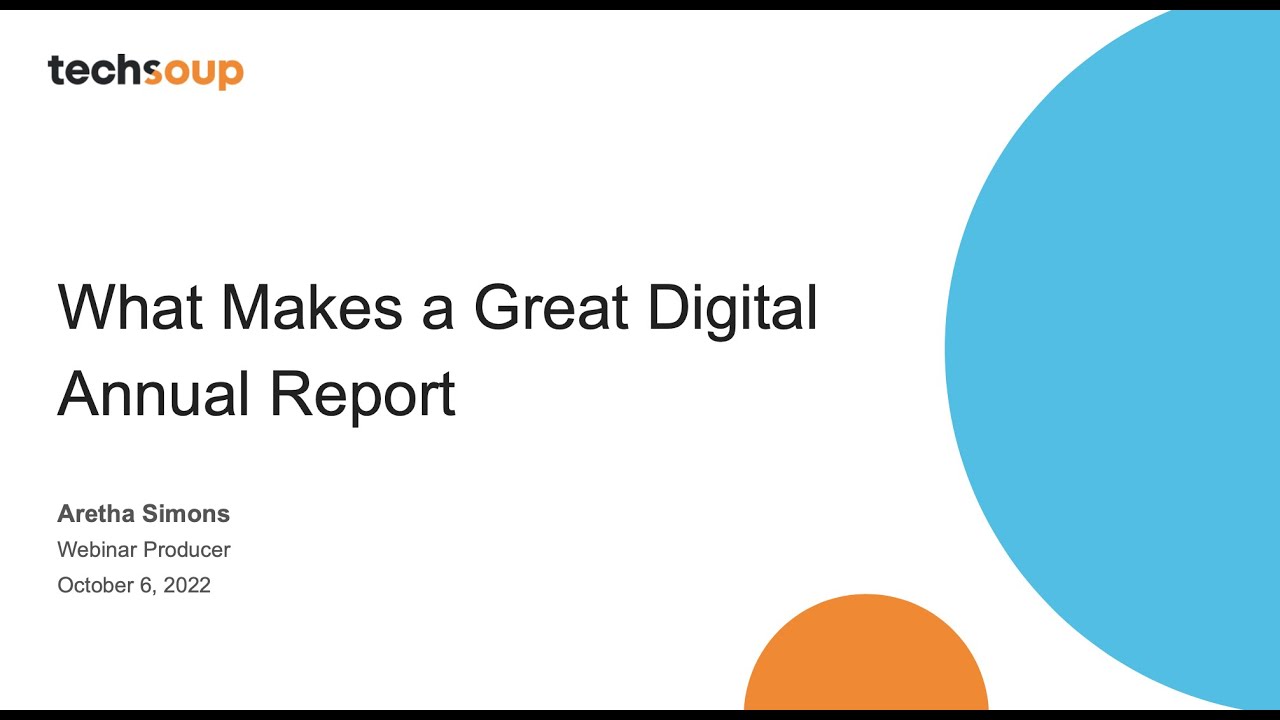 What Makes a Great Digital Annual Report