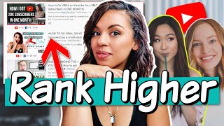 How To Out RANK Big YouTubers ON YOUTUBE AS A SMALL CHANNEL Using TubeBuddy