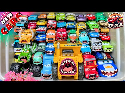 Disney Pixar Cars Unboxing Review | Lightning McQueen, Tow Mater, Chick Hicks, Sally Carrera, Cruz
