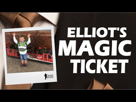 Elliot's Magic Ticket | Customer Experience & Customer Service Speaker | Geoff Ramm