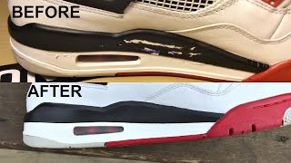 HOW TO PROPERLY REPAINT JORDAN AND SNEAKER MIDSOLES