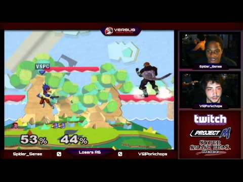VS Weekly 9/3/14- Losers R6- Spider_Sense (Ganon) vs VS|PorkChops (Falco) SSBM