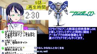 アニメ同時視聴最速考察📺ガンダムOO9/アニポケお休み/ギャバンINF14