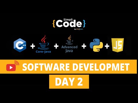 🔥Software Development Course Day 2 | Data Structures & Algorithms | Software Developer | SimpliCode