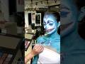 Crafting Gauthic Mermaid Fantacy Makeup Body Painting
