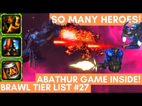 HEROES OF THE STORM - Abathur Weekly Brawl Tier List [Starcraft 2 Direct Strike]