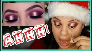 Vlogmas Day 2: Let's Try Some Holiday Makeup!