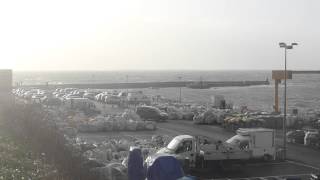 preview picture of video 'Tempête le 1er février 2014 - Le Conquet : son havre, son port - Finistère - Grosse mer'
