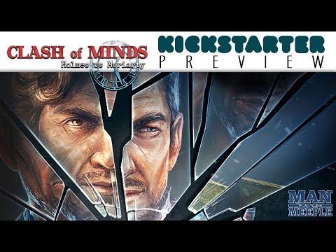 Clash of Minds: Holmes vs Moriarty Preview by Man vs Meeple (CreativeMaker)