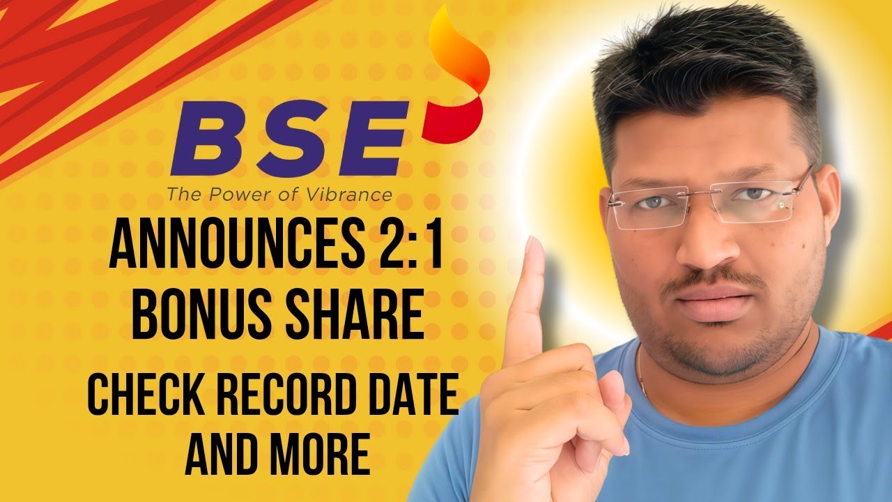 BSE Announces 2:1 Bonus Share Issue, check record date and more | BSE share bonus | bse latest news