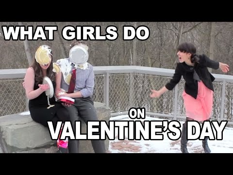 What Single Girls Do on Valentine's Day