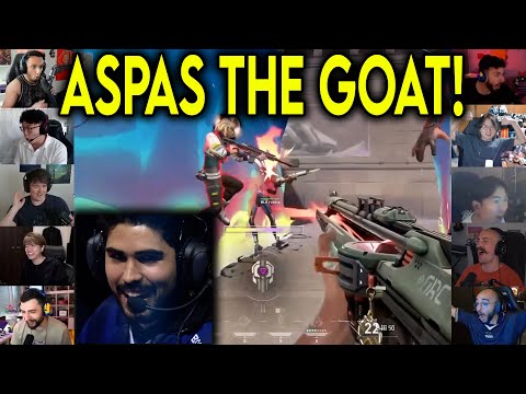 Valorant Streamers Reacts To MIBR Aspas HIT THE CRAZIEST ACE Against BiliBili In VCT Champions 2025