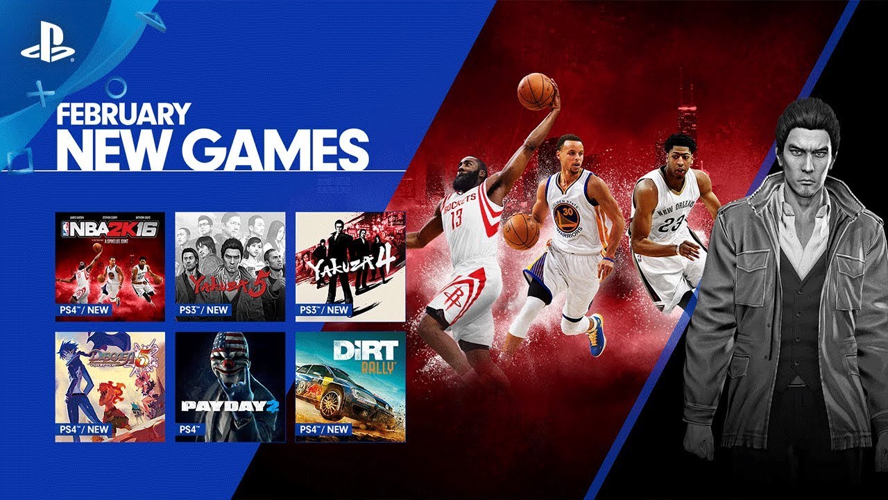 NBA 2K16, Yakuza 5, and More Debut on PS Now