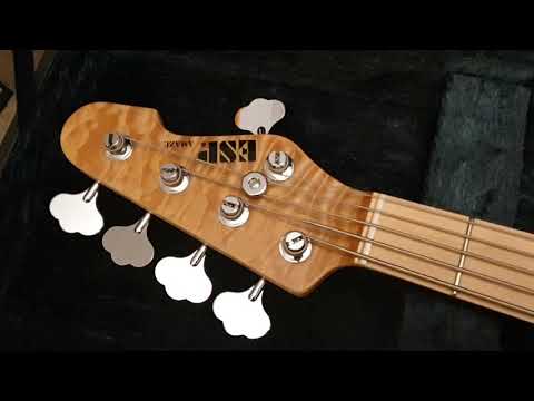 ESP Amaze 5 String Bass, Active Seymour Duncan Basslines image 9