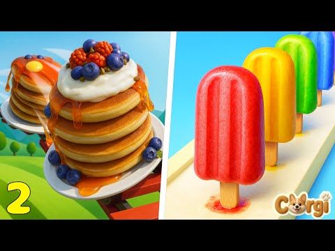 Pancake Run 🆚 Popsicle Stack - All Levels Satisfying Walkthrough Gameplay