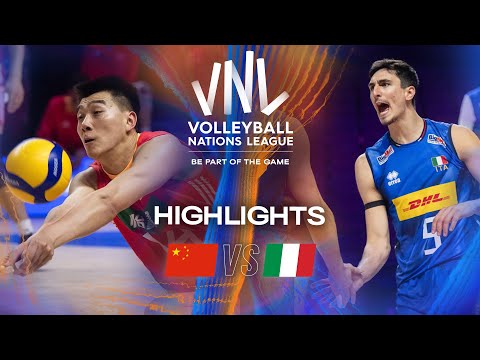 China 🇨🇳 vs. Italy 🇮🇹 - Highlights | Week 2 | Men's VNL 2025